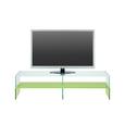 TV-Aufsatz Glas Weiß - Weiß, Glas (110/14/35cm) - Mömax modern living TV-Aufsatz Glas Weiß - Weiß, Glas (110/14/35cm) - Mömax modern living