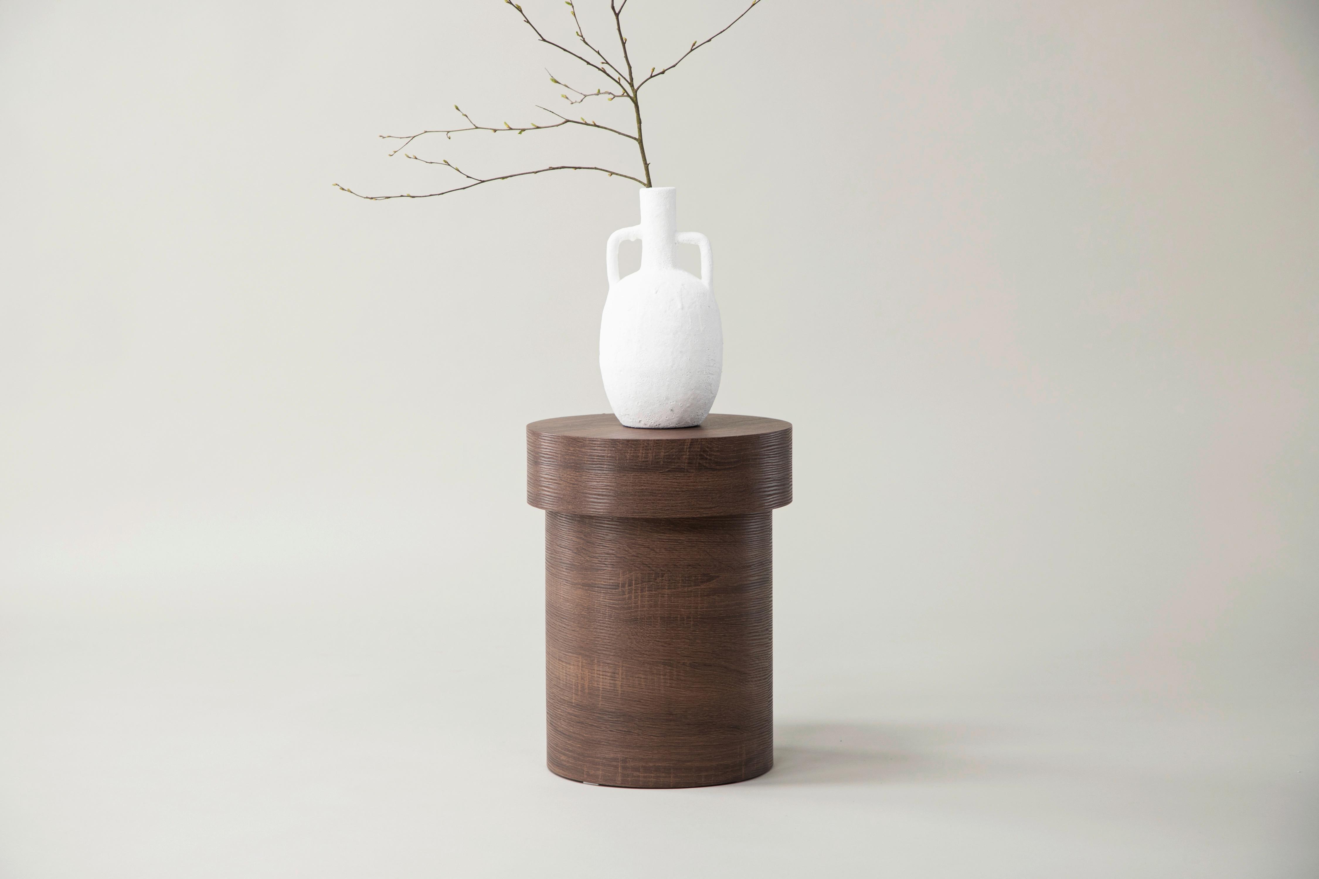 BEISTELLTISCH MALUNG - Braun, Design, Holz (35/35/45cm) - Livetastic