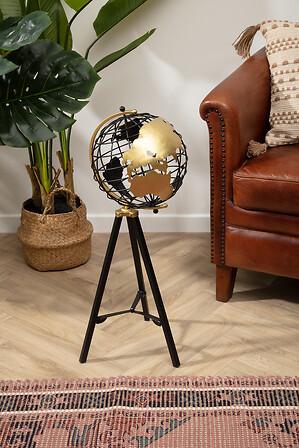 Decorațiune glob pământesc Ramon - Basics (30/70/27cm)