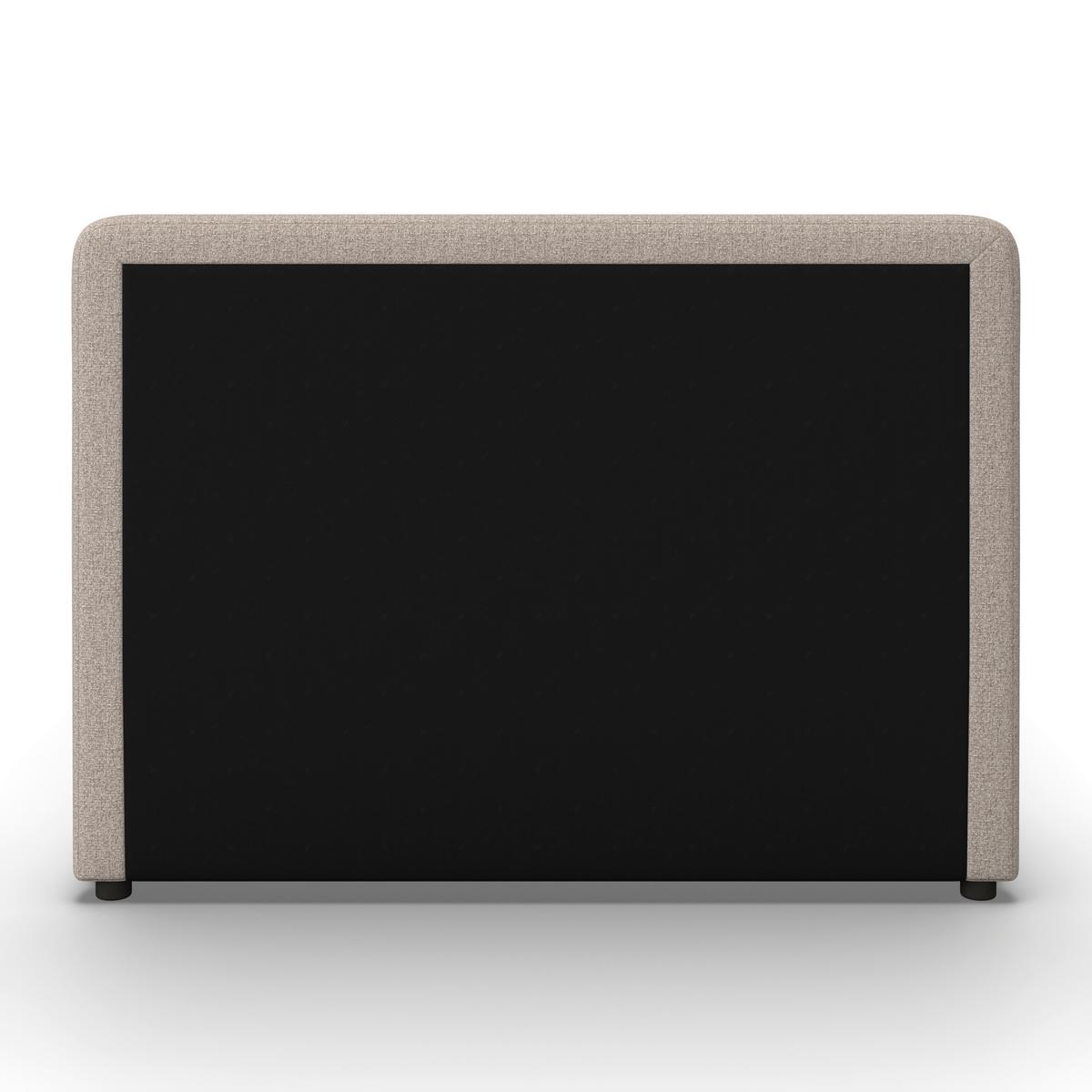 Boxbett Marco ca. 160x200 cm Taupe - Taupe/Schwarz, MODERN, Holz/Kunststoff (160/200cm) - Bessagi Home