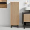ONDERKAST VENEZIA -EXKLUSIV- - Eikenkleuren/Zwart, Lifestyle, Houtcomposiet (35/103/32cm) - Mömax