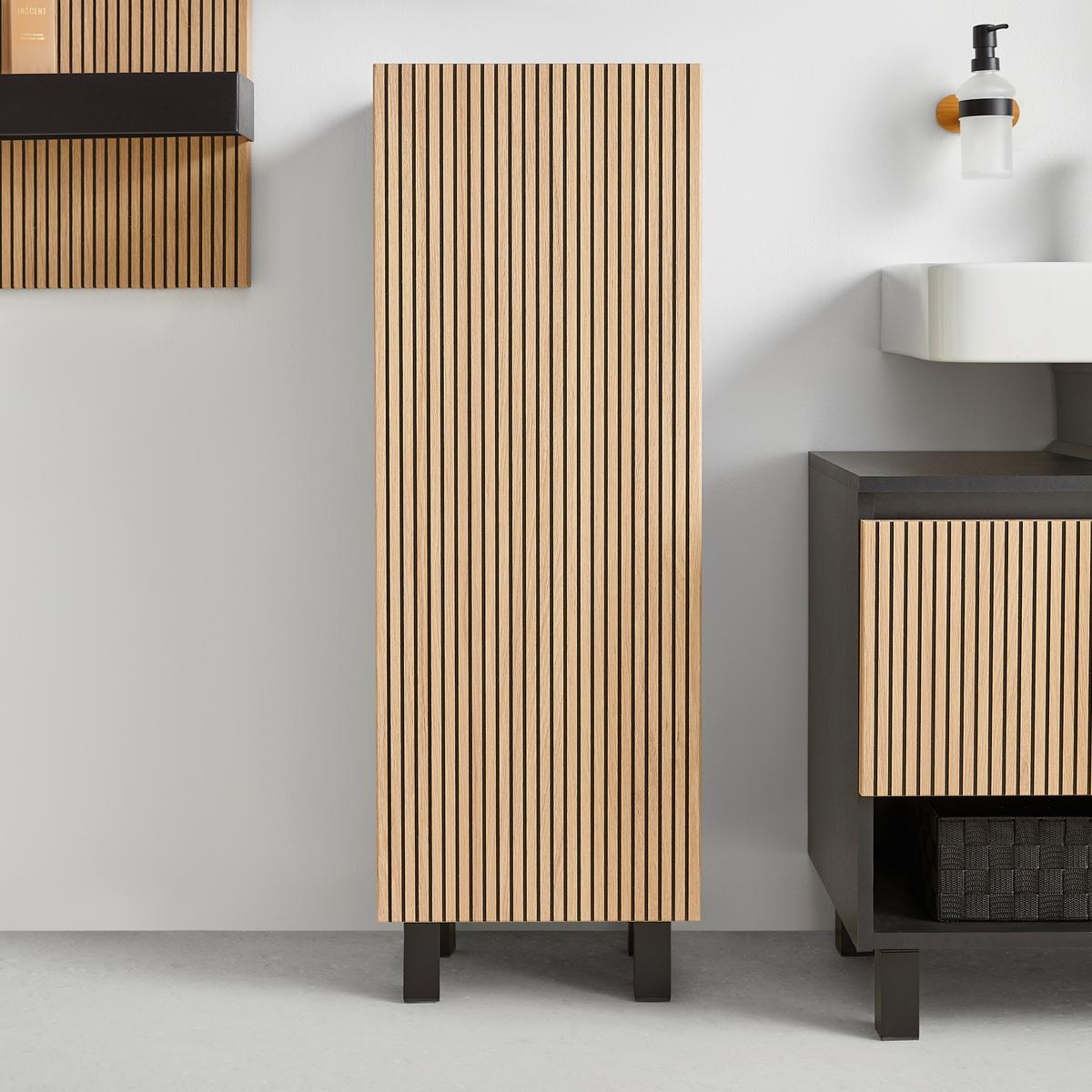 Donji Element Venezia - boje hrasta/crna, Lifestyle, drvni materijal (35/103/32cm) - Mömax