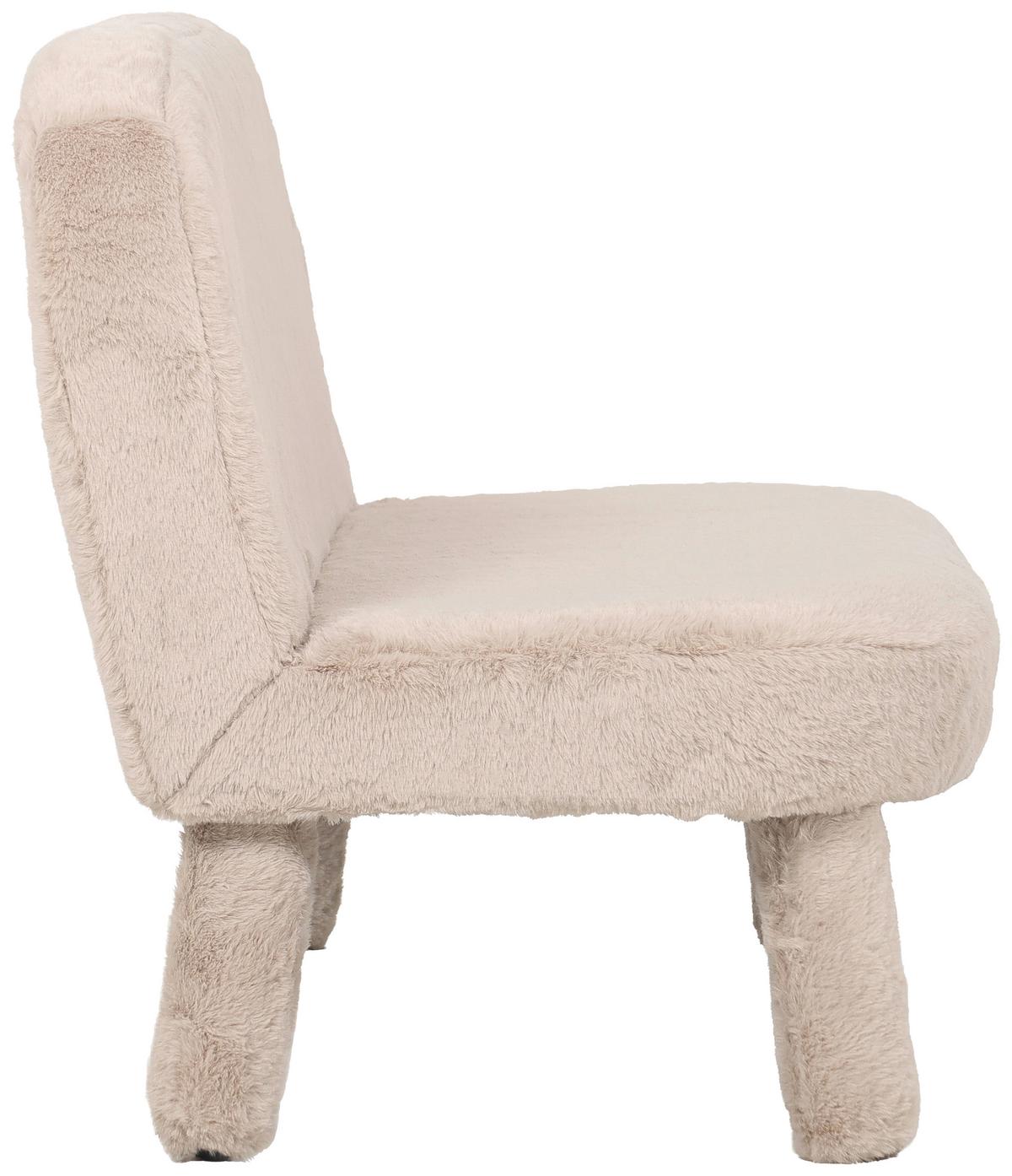 Kindersitzbank Corto Beige - Beige, MODERN, Holz/Textil (80/48/45cm) - Mömax