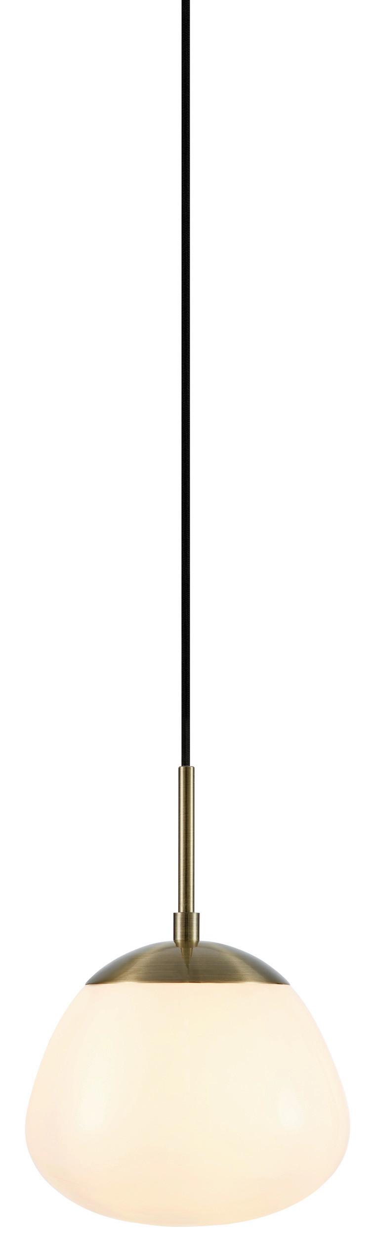 Pendelleuchte Rise Small max. 40 Watt - Weiß, Basics, Metall (18/18/25cm) - Markslöjd