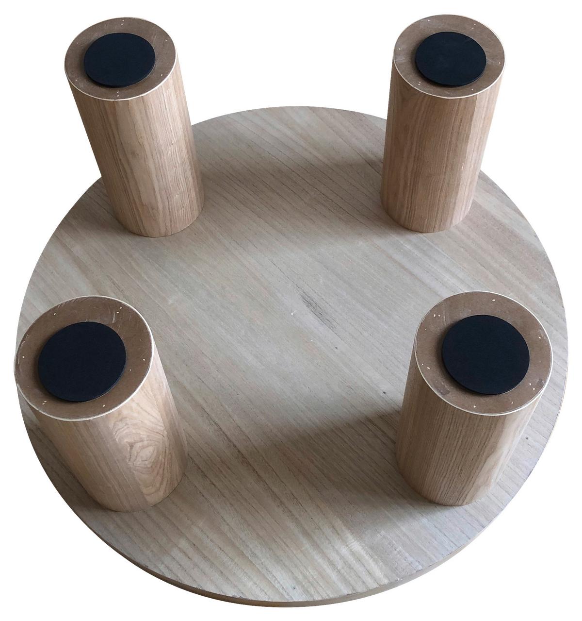 Couchtisch Ivar Naturfarben - Naturfarben, MODERN, Holzwerkstoff (80/80/35cm) - Mömax