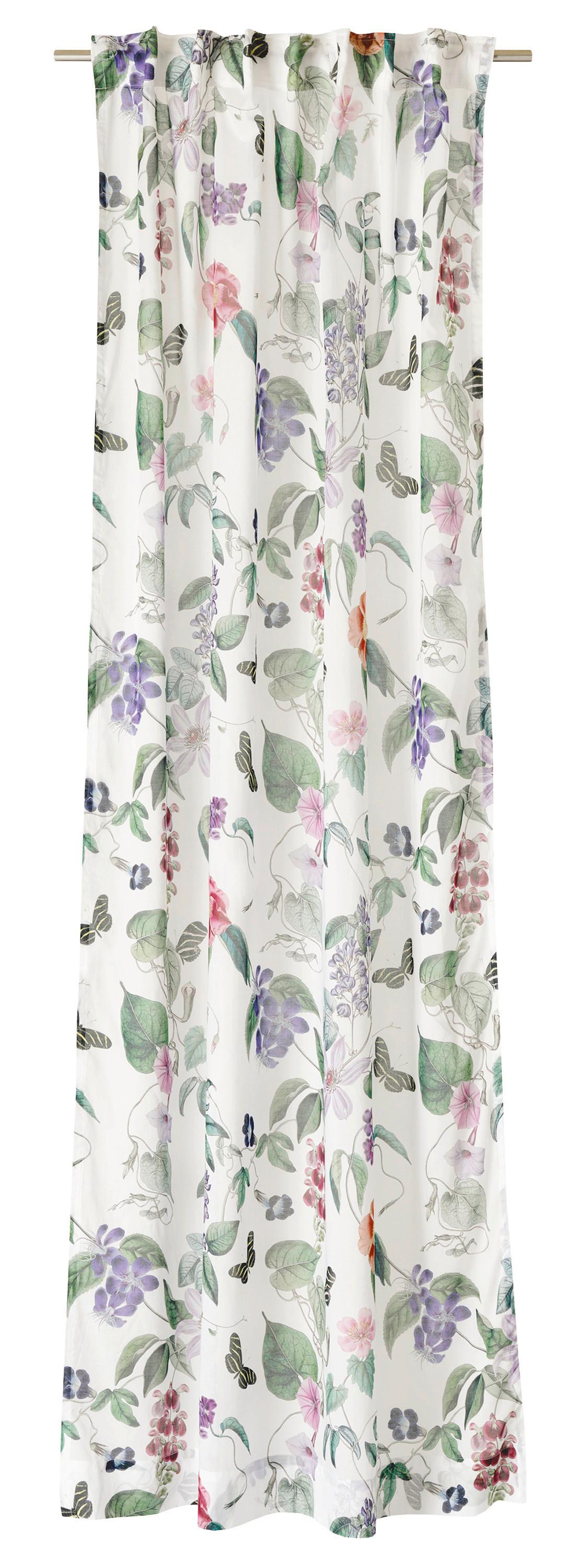 ZASŁONA GOTOWA SW-BLOSSOM - różnokolorowy, Basics, tkanina (130/250cm) - Schöner Wohnen