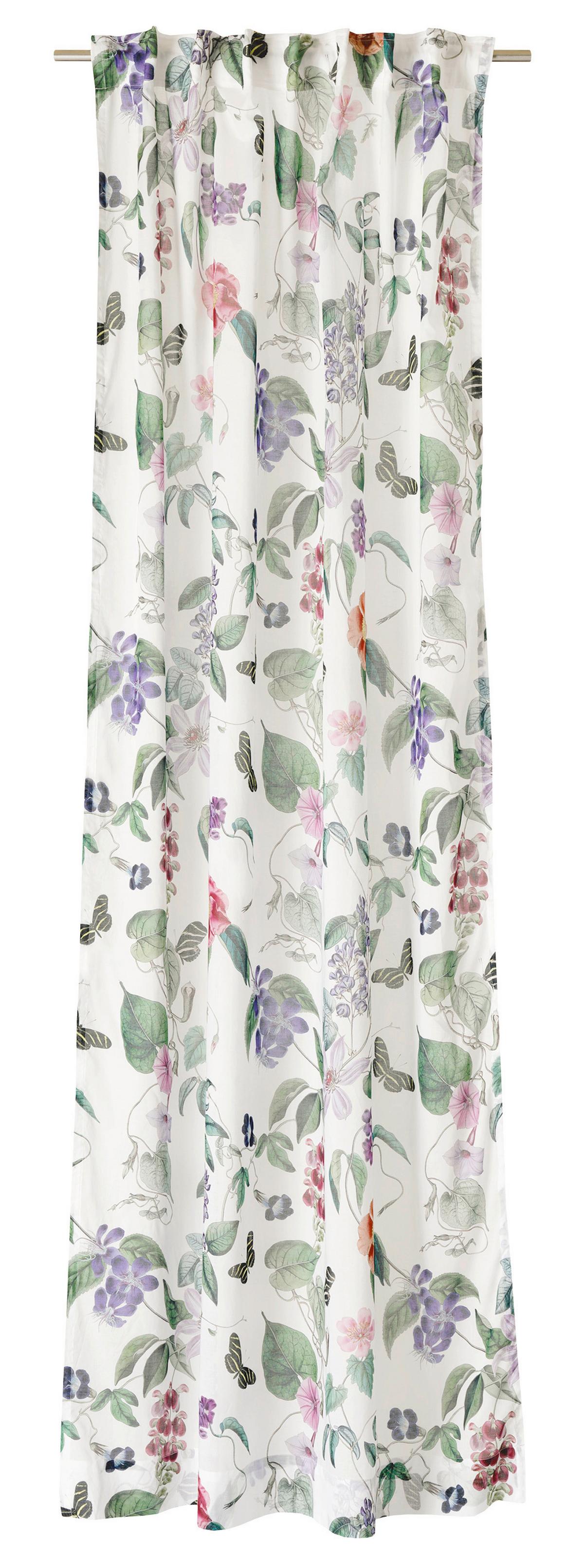 ZASŁONA GOTOWA SW-BLOSSOM - różnokolorowy, Basics, tkanina (130/250cm) - Schöner Wohnen