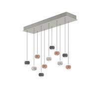 LAMPA WISZĄCA LED MR34441117 CANNON - antracytowy/szarobiały, Design, tworzywo sztuczne/metal (114/30/200cm) - Musterring