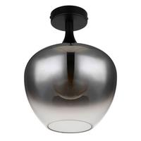 Stropna Svjetiljka  Maxy 15548d Maxy - crna, Basics, staklo/metal (24/31,5cm) - Globo