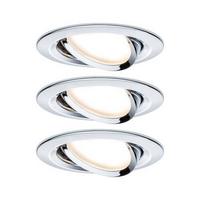 Deckenleuchte Nova in Chromfarben max. 6,5 Watt - Chromfarben, Design, Metall (8,4cm) - Paulmann