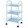 Večnamenski Voziček Rimini - modra/črna, Moderno, kovina/umetna masa (40/74/32cm) - MÖMAX modern living