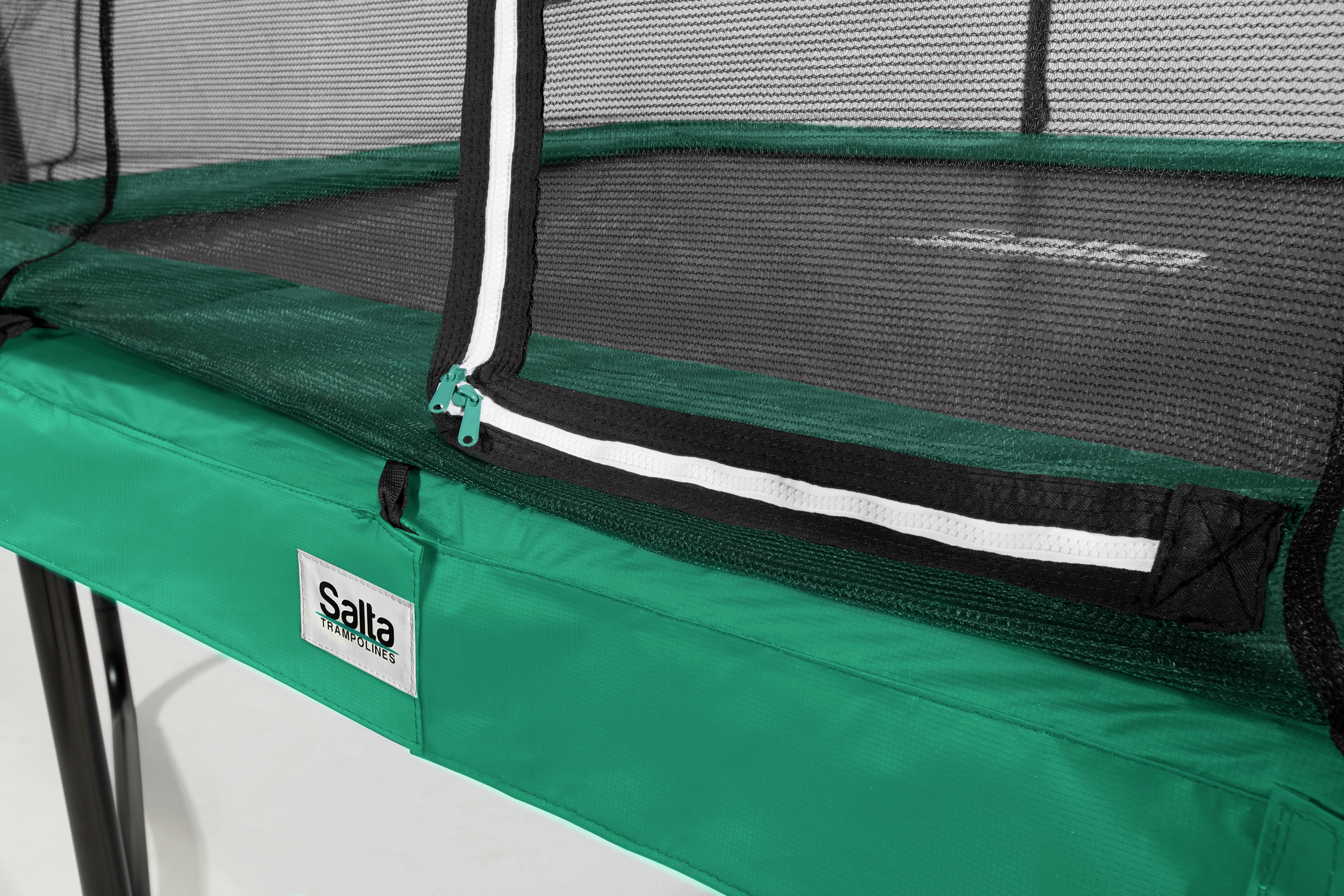 Trampolin Salta Comfort Grün - Grün, KONVENTIONELL (153/214cm) - Salta