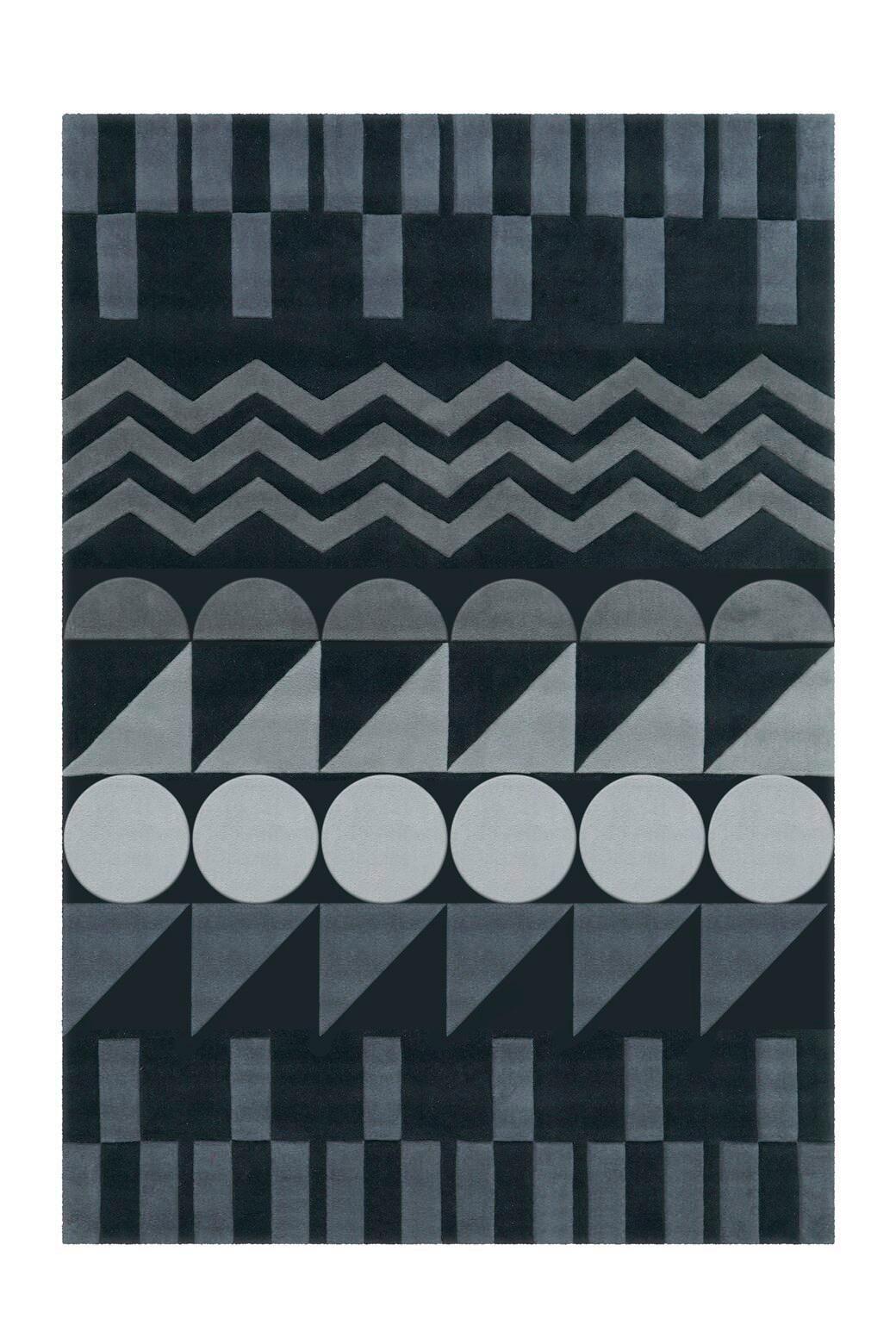 FLACHWEBETEPPICH SPIRIT 3120 ANTHRAZIT 70 X 140 - Anthrazit, Basics, Textil (70/140cm) - Kayoom