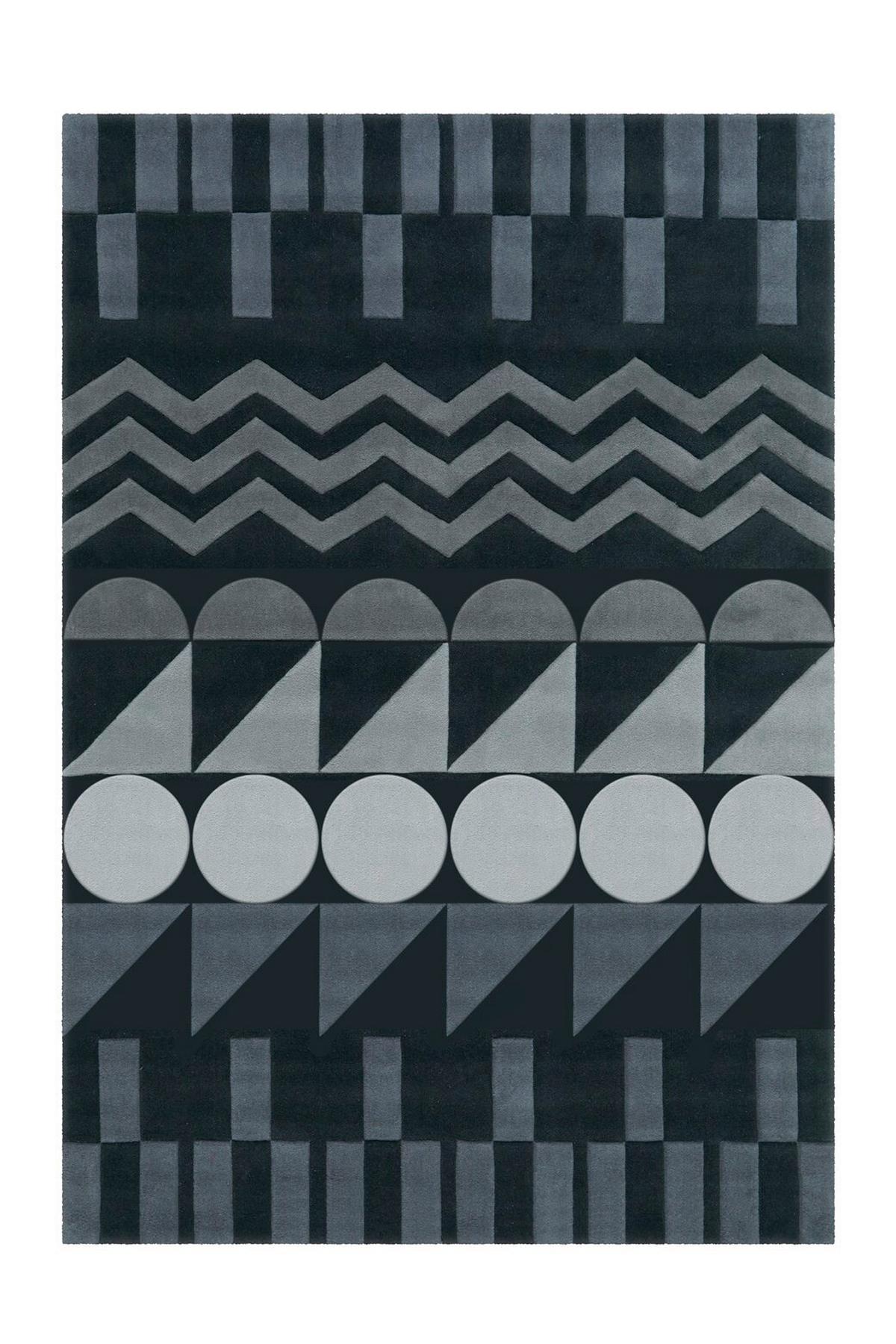 FLACHWEBETEPPICH SPIRIT 3120 ANTHRAZIT 70 X 140 - Anthrazit, Basics, Textil (70/140cm) - Kayoom