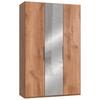 Ormar S Klasičnim Vratima Level 36a - boje hrasta/boje kroma, Moderno, drvni materijal (150/236/58cm) - Modern Living