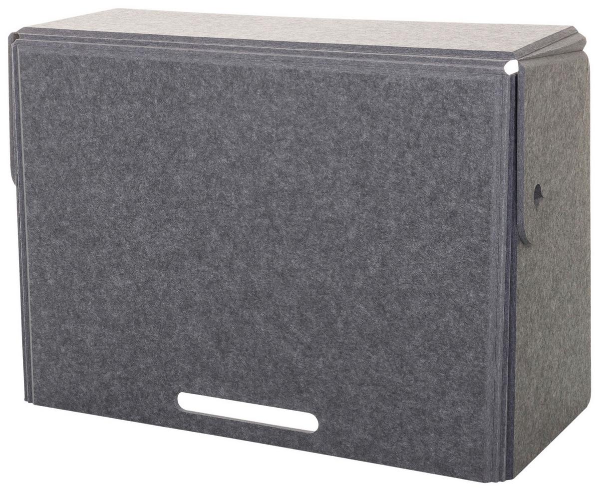 Pregradna Stena Flexmiut Fold, Siva - siva, Basics, umetna masa/tekstil (84/58/40cm) - MID.YOU
