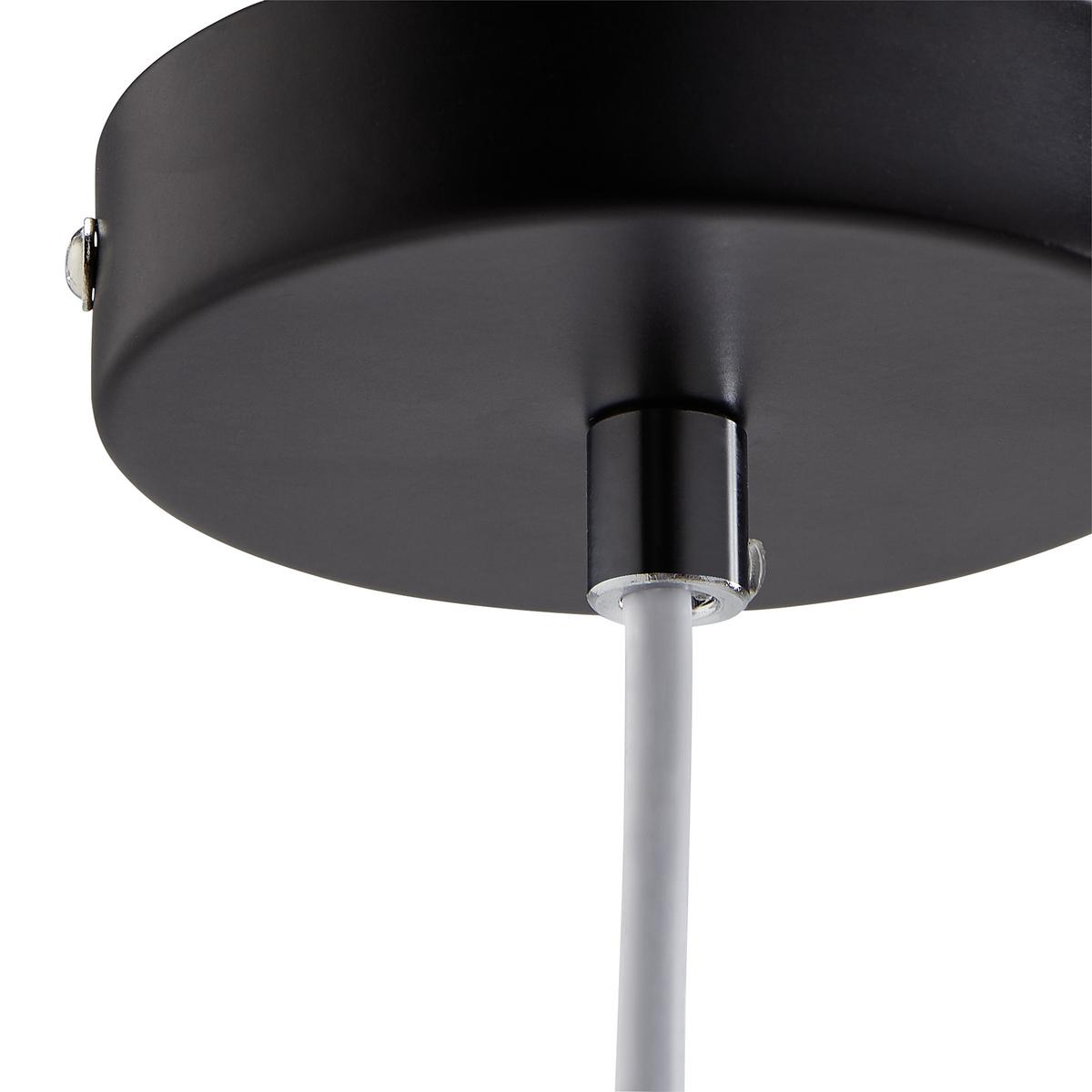 Hängeleuchte Madita max. 42 Watt - Grau, MODERN, Stein (30/123cm) - Bessagi Home