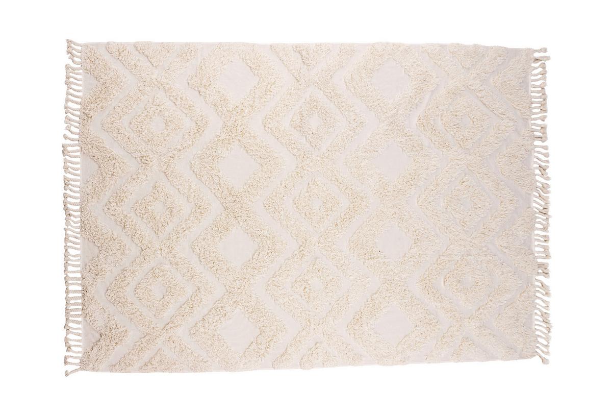 HOCHFLORTEPPICH HILMA - Weiß, LIFESTYLE, Textil (250/350cm) - P & B