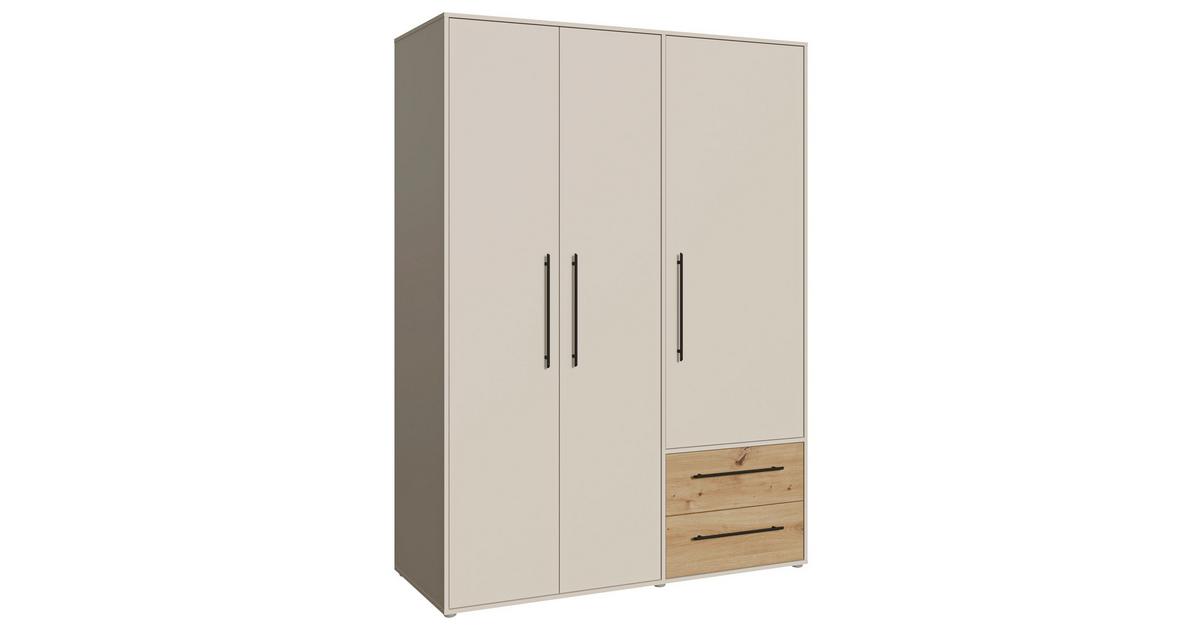Dulap cu uși rotative MOKKARIS 144,4/200,1/58,8 cm culoare lemn