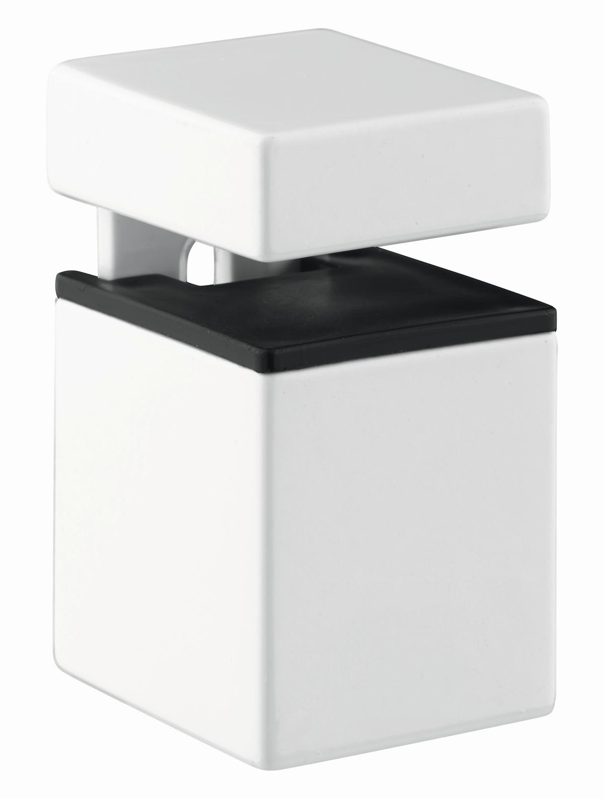 Wandhalter in Weiß, 2er Set - Weiß, Metall (5,5/5-7,1/3,5cm) - Mömax