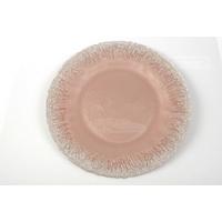 PODTALERZ 349133P - różowy, Trend, szkło (33qm) - Novel