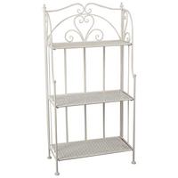 Regal Nadim 1, Bela - bela, Moderno, kovina (59/116/30cm)