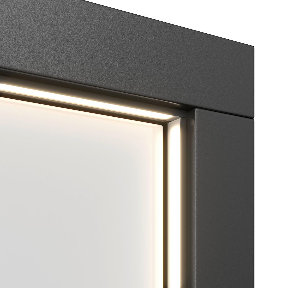 Komoda Ambiente Plus - bijela/bijela visoki sjaj, Moderno, staklo/drvni materijal (153,4/81,6/43,6cm) - Modern Living