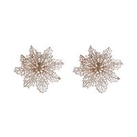 Dekor Virág Poinsettia - Pezsgő, Konventionell, műanyag (13,5/3cm) - Modern Living