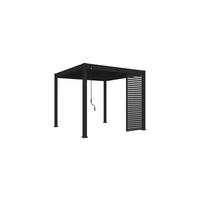 Pavillon-Seitenteil ca. 113x235 cm Anthrazit - Anthrazit, Basics, Metall (113/235/10cm) - Gardenson