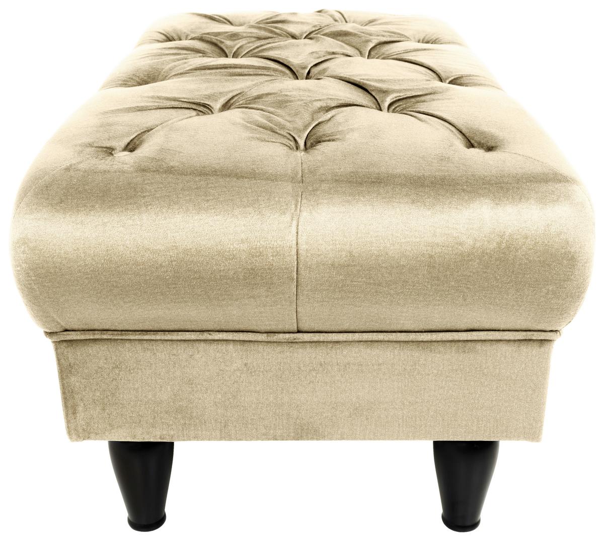 TABURET CUPIDO - bej, Design, textil (110/44/56cm) - Mömax