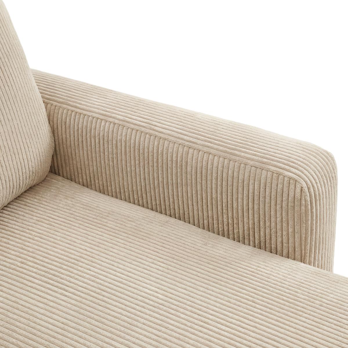Coltar DAVE -BEST PRICE - crem, Modern, textil (227/146cm) - Best Price