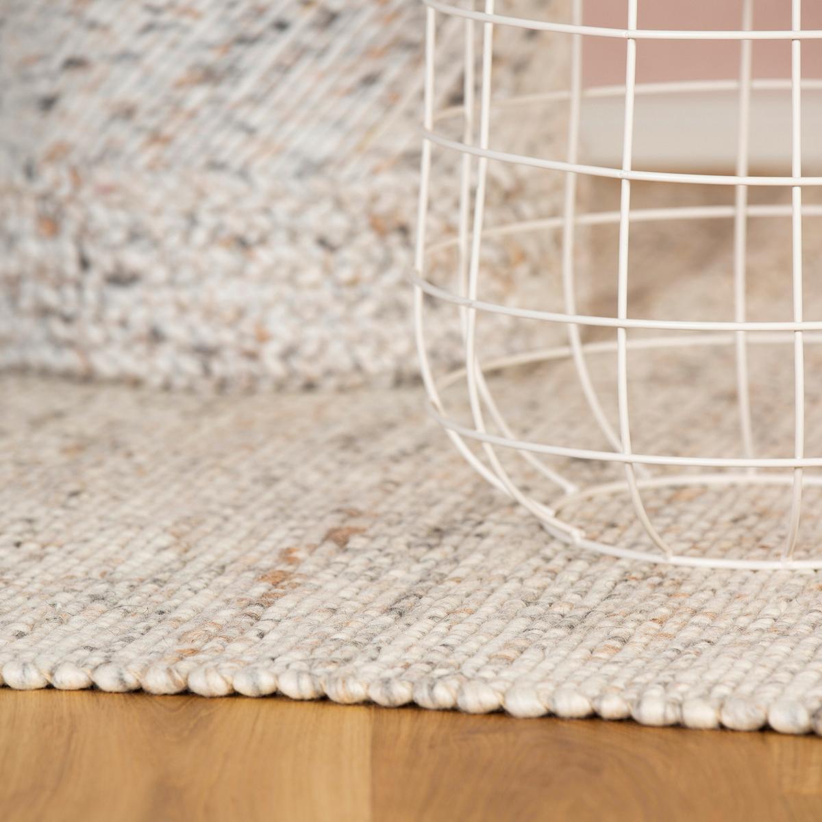 Flachwebeteppich My Kjell - Creme, Basics, Textil (200/290cm)