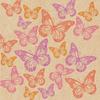 Serviette By Nature in Multicolor - Hellbraun/Dunkelgelb, MODERN, Papier (33/33cm)