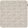 Kissenhülle Jenni in Taupe, ca. 45x45cm - Taupe, MODERN, Textil (45/45cm)