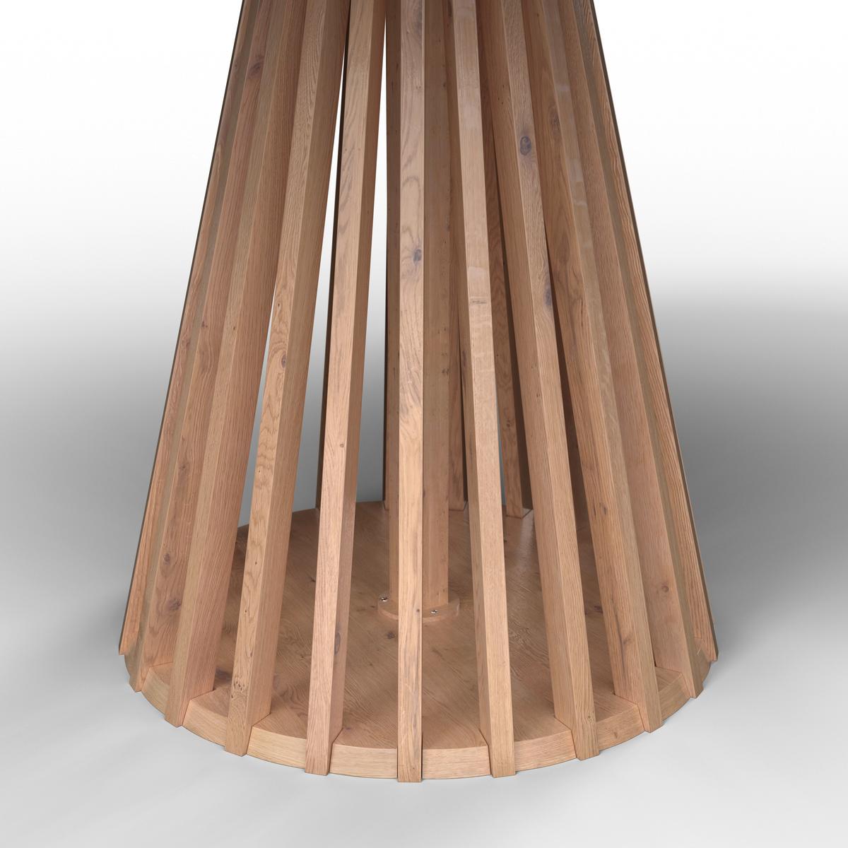 Stol Za Blagovaonicu Ennio - boje hrasta, Moderno, drvni materijal/drvo (120/120/75cm) - Bessagi Home