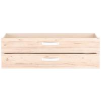 Anexă cu sertare Ducato - culoare lemn stejar, Modern, plastic/metal (114/40/37cm) - Premium Living