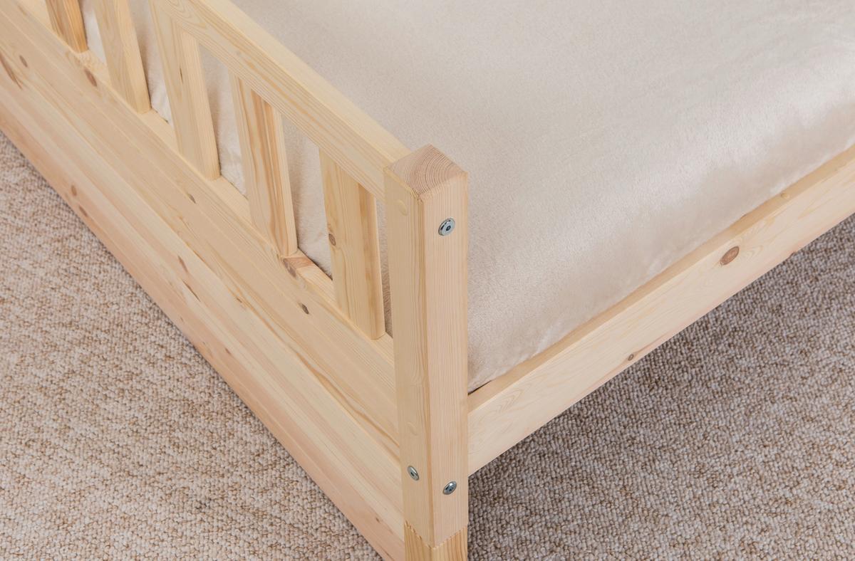 Kinder-/Jugendbett Duo ca. 120x200 cm Kiefer massiv - Naturfarben, MODERN, Holz (120/200cm) - MID.YOU