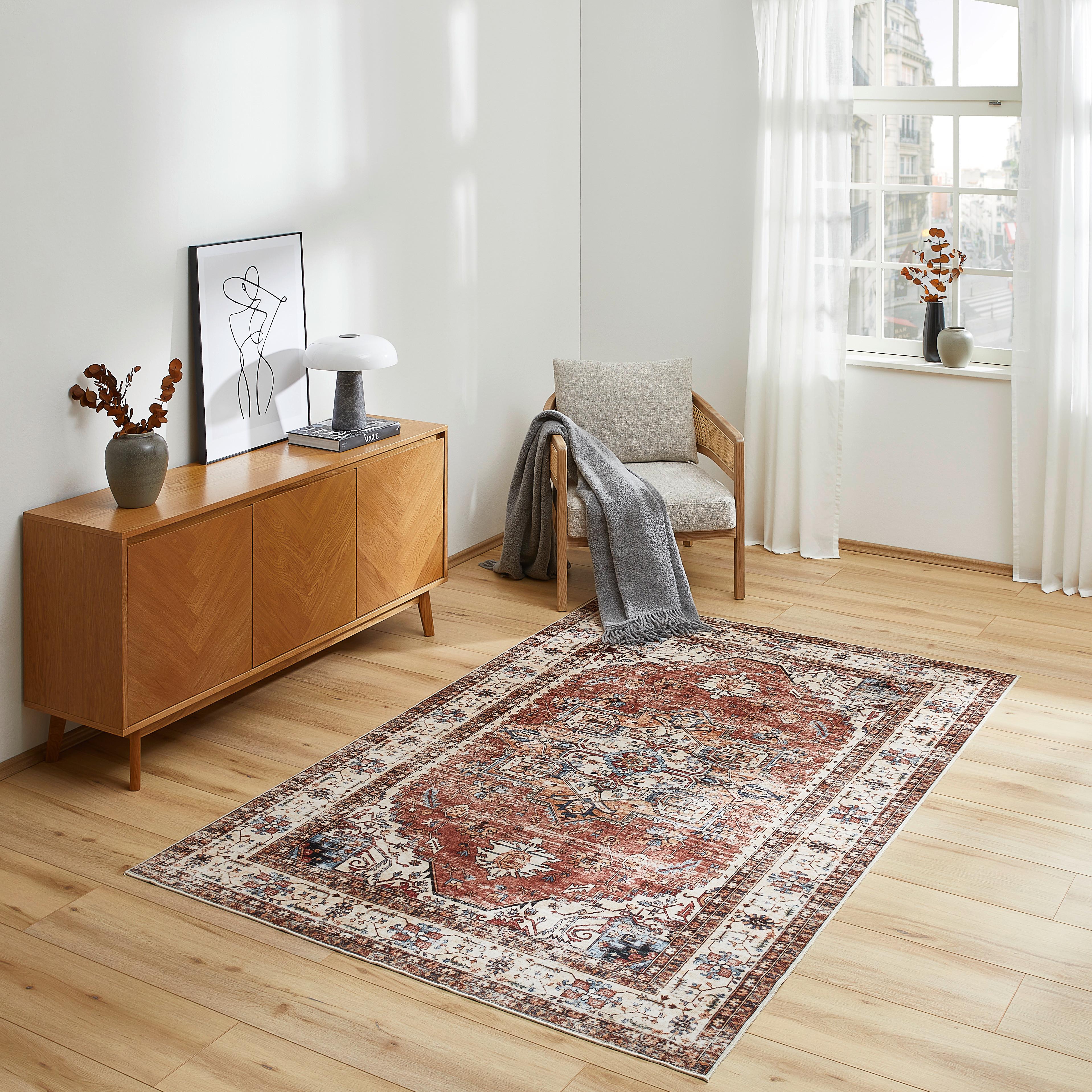 DYWAN VINTAGE CLASSIC EDITION - beżowy/różnokolorowy, Trend, tkanina (160/230cm) - Novel