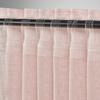 GARDINLÄNGD SIGRID -EXT- - rosa, Romantik / Lanthus, textil (140/245cm) - Premium Living