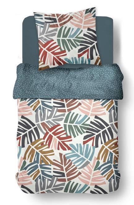 Posteljina Deep Green 140x200/60x80cm - višebojno, Moderno, tekstil (140/200cm)