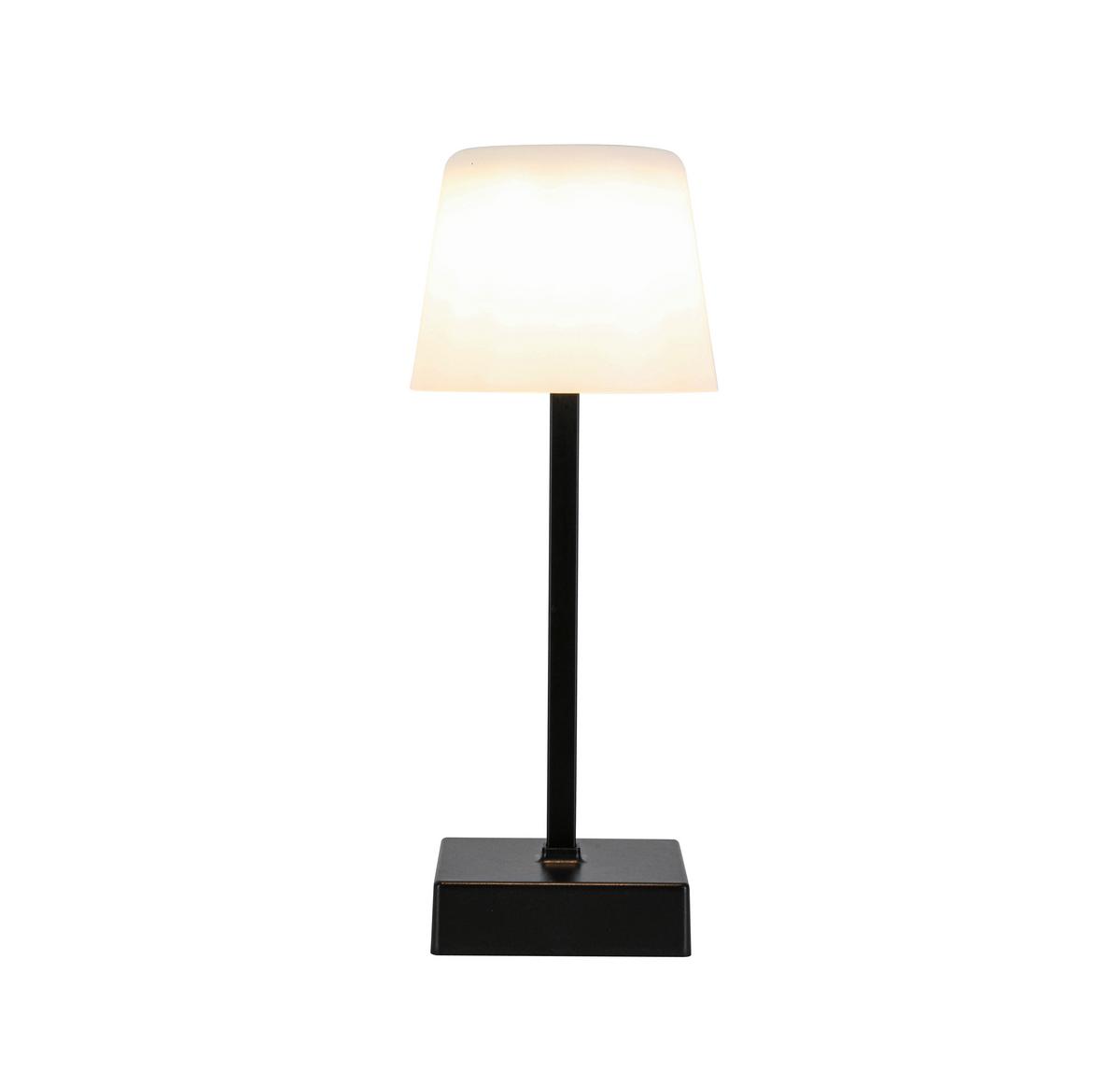 Veioză cu LED Emo - alb/negru, Modern, plastic/metal (10,5/25cm) - Mömax