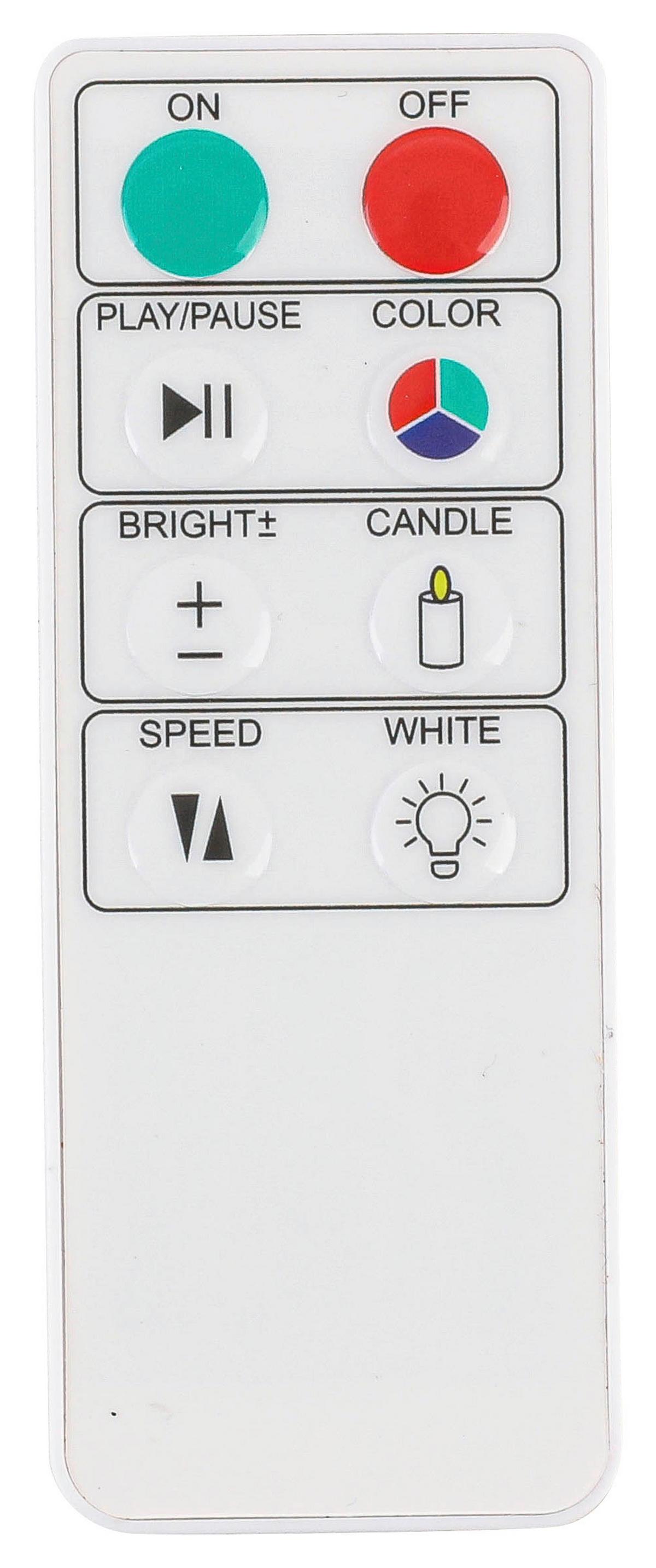 Lampă de exterior cu LED Jom - alb/negru, Modern, plastic/metal (25cm) - Modern Living