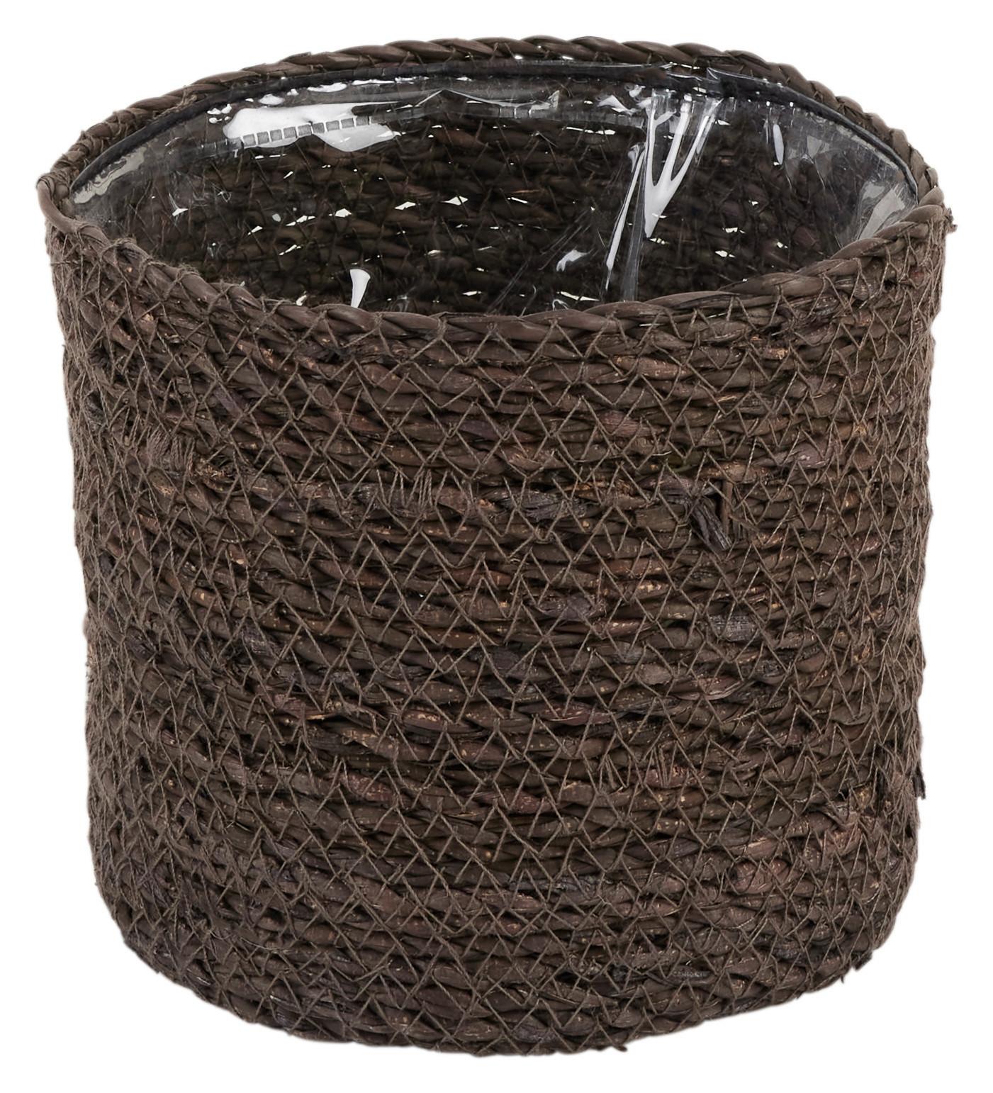 Kaspó Átm./ma.: Kb. 14/14cm Atlantic - szürke, Lifestyle, természetes anyagok (14/14cm) - Modern Living