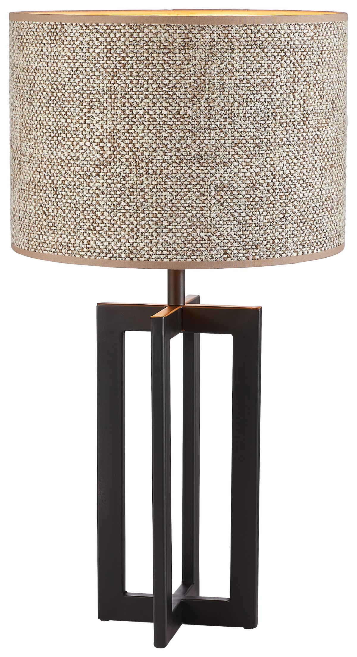 ABAŻUR 2230808 SAVERNA - beżowy/brązowy, Basics, tkanina (30/21cm) - Light & Living