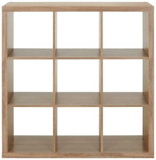Raumteiler in Eichefarben - Sonoma Eiche, Modern, Holzwerkstoff (112/112/38cm) - Mömax