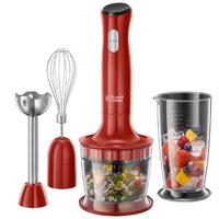 BLENDER RĘCZNY - ZESTAW DESIRE 3IN1 - czerwony, Basics, tworzywo sztuczne (8,9/41,3/6,4cm) - Russell Hobbs