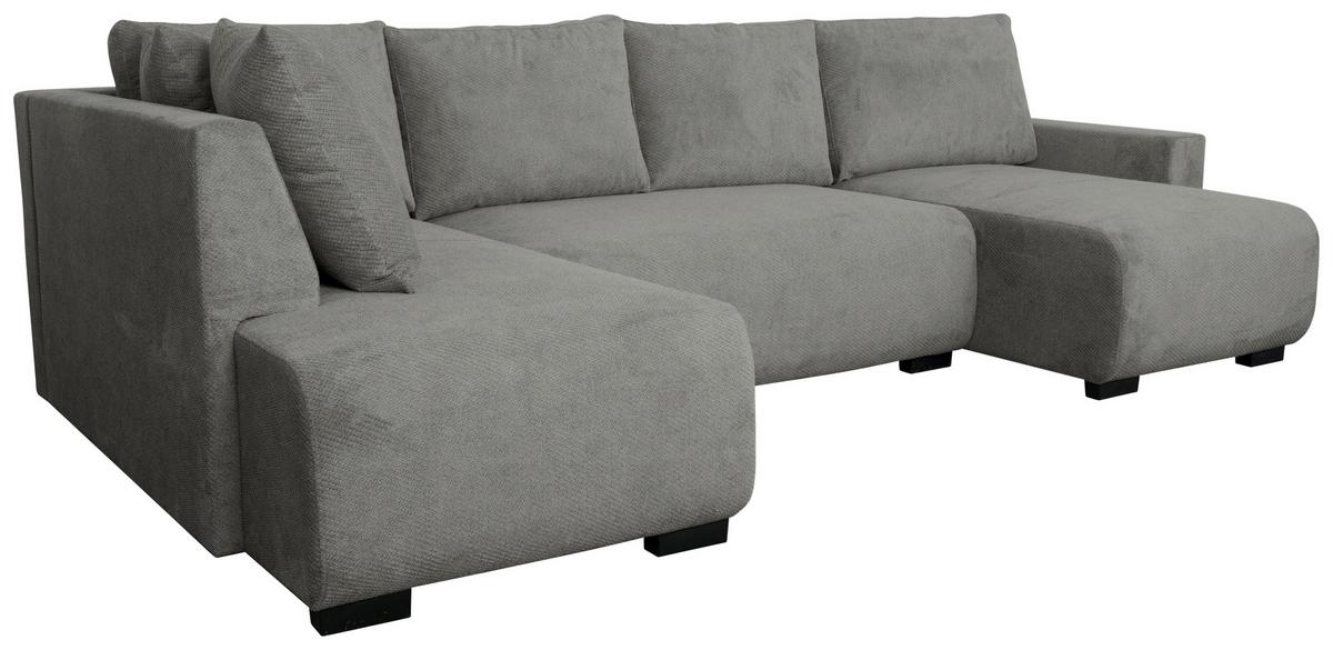 Canapea modulara VERONICE - albastru/gri, Trend, textil (171/313/141cm) - Modern Living