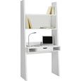 Pisalna Miza Pisa Bela - bela, Moderno, leseni material (90/186/46cm) - Mömax modern living Pisalna Miza Pisa Bela - bela, Moderno, leseni material (90/186/46cm) - Mömax modern living