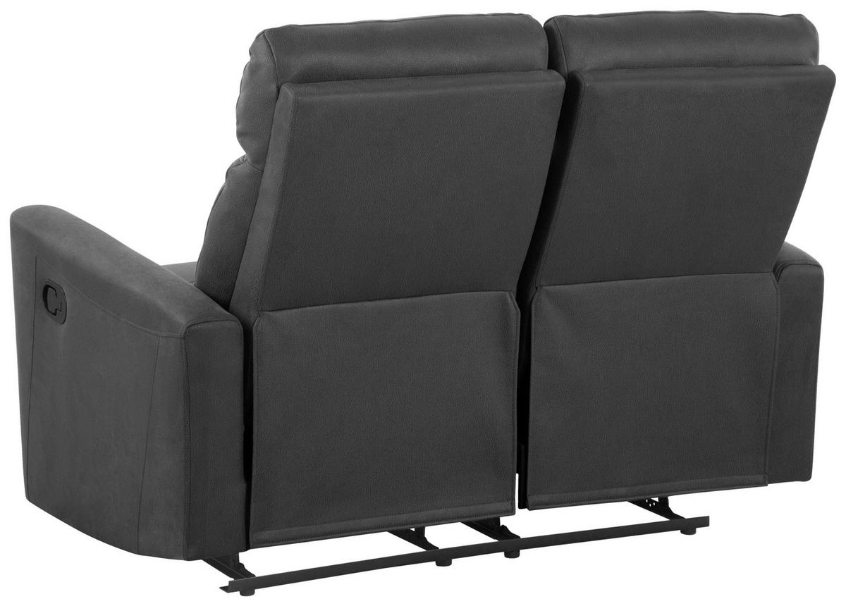 Dvosed Aureli, Črna - črna, Basics, kovina/tekstil (134,5/102,5/92,5cm) - Livetastic