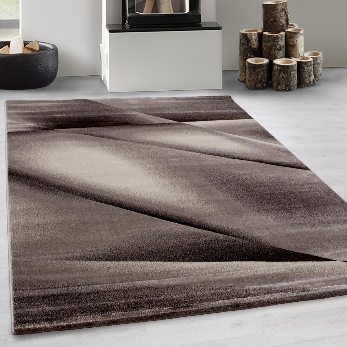 Webteppich Miami Braun ca. 200x290cm - Braun, Trend, Textil (200/290cm) - Novel